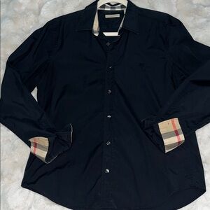 Burberry Men's Black Shirt